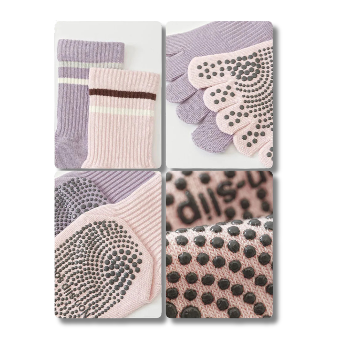 LotusGrip Non-slip Yoga Socks